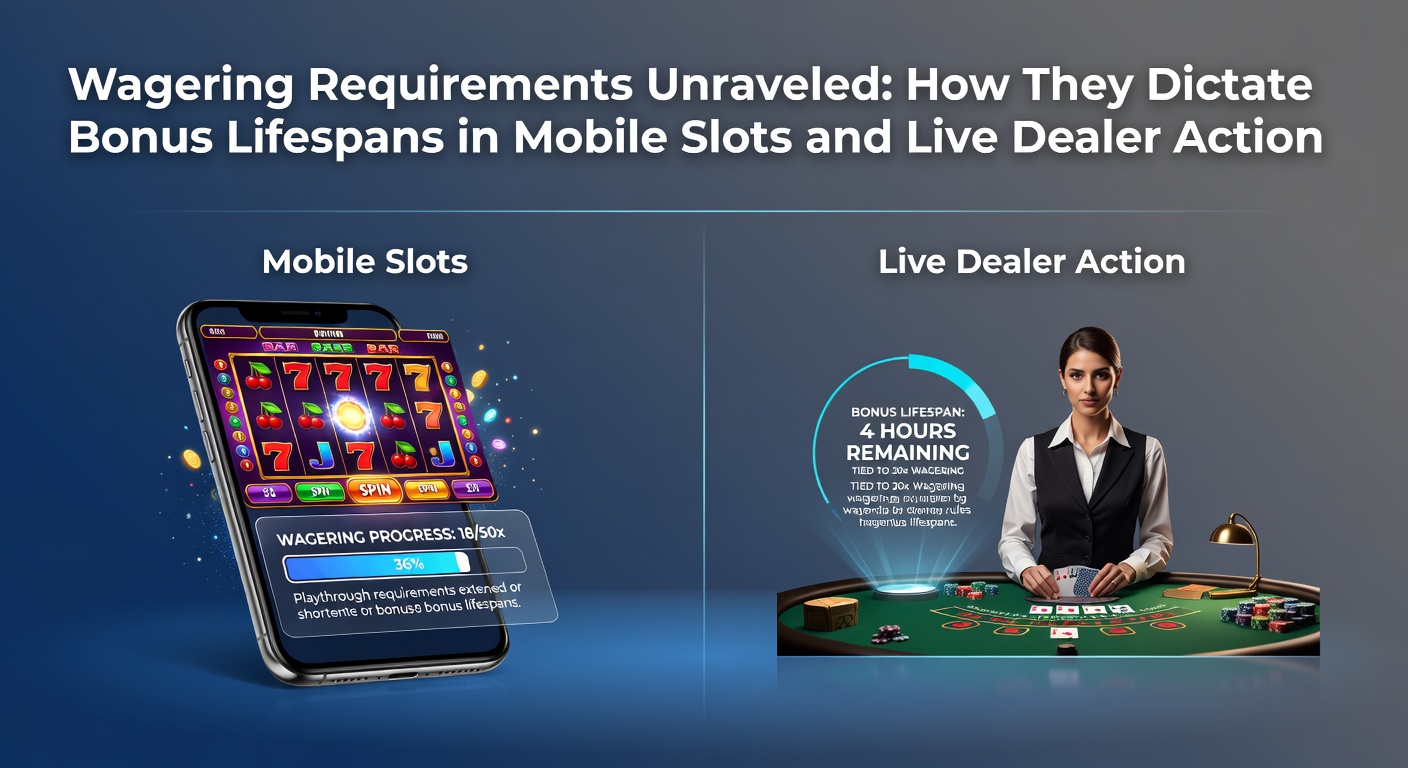 Visual breakdown of wagering requirements chart showing bonus multipliers and game contributions in mobile casino interfaces