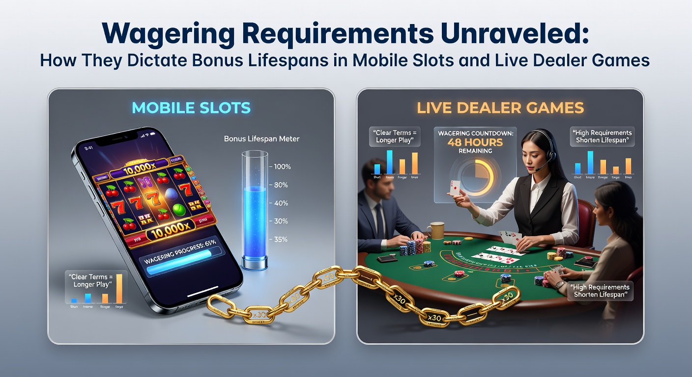 Screenshot of live dealer blackjack table on mobile with overlaid wagering progress bar and time limit countdown